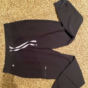 Black Jogger FIG scrub bottoms